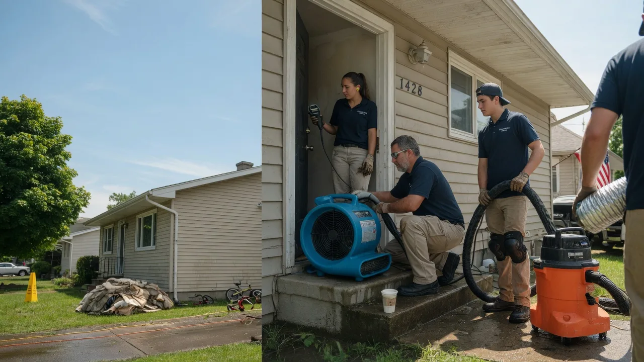 Water Damage Restoration in Burden, KS near me